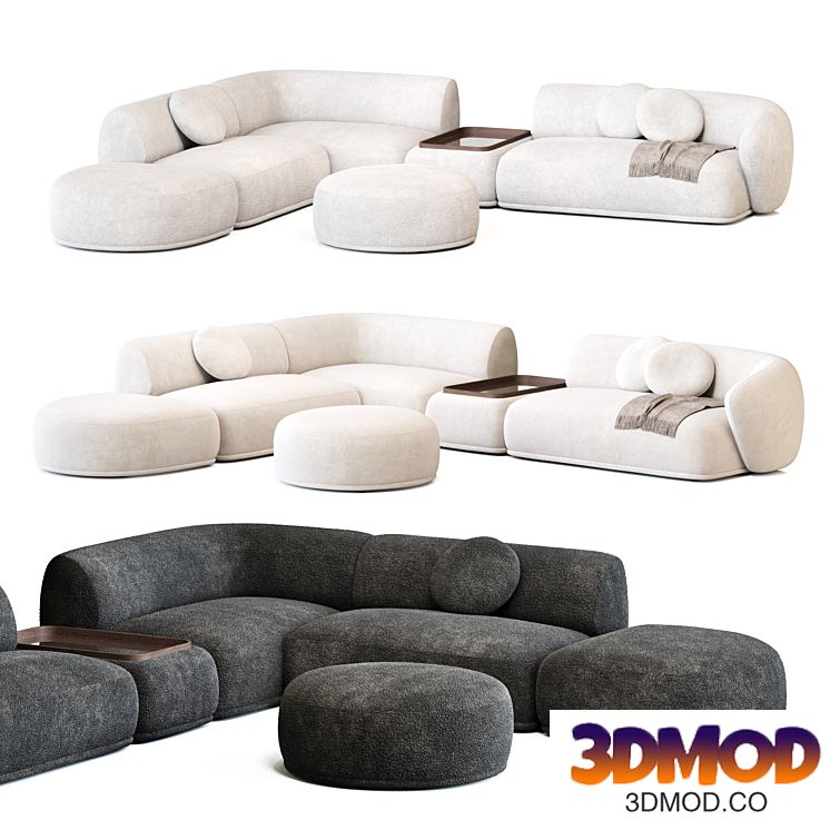 Rene Sofa by Meridiani Set 2