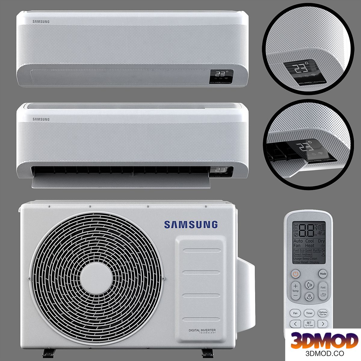Air conditioner Samsung AR9500T Wind Free