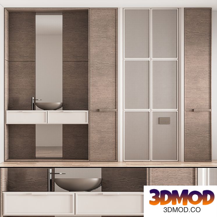 Bathroom Furniture Set 08