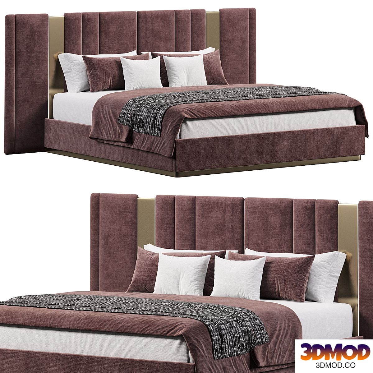 Batha II bed by Evanyrouse