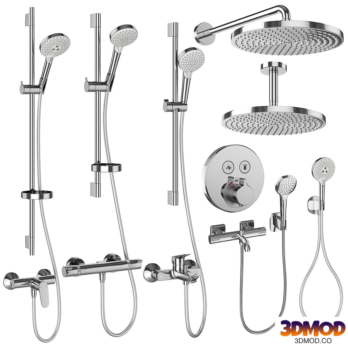 Hansgrohe set 160 mixers and shower systems