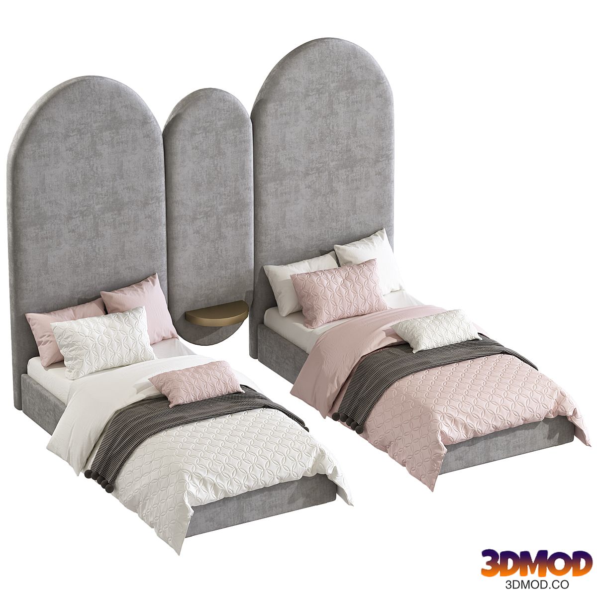 Modern style bed 250