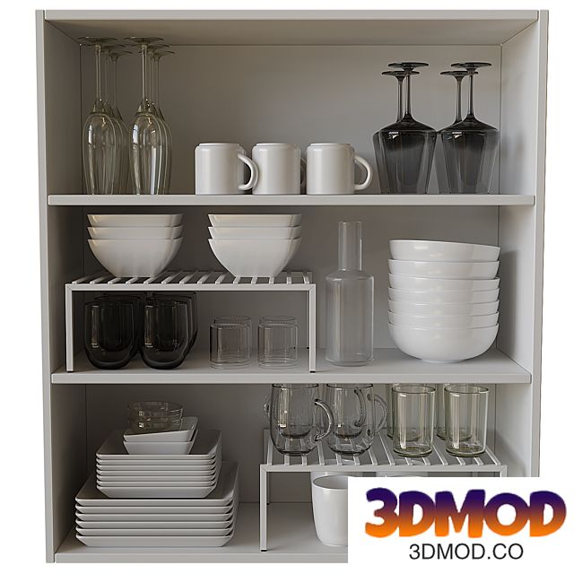 Set of Dishes 4