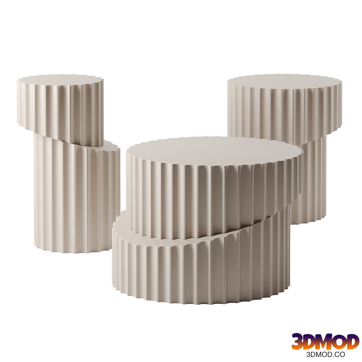 DORIC coffee tables by Roche Bobois