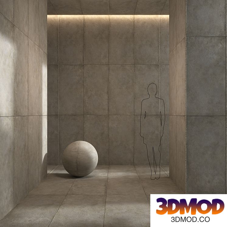 Porcelain tile Roc Ancien ROC BLANC