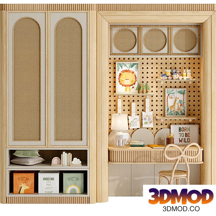 Wardrobe for Children and Teenager 02