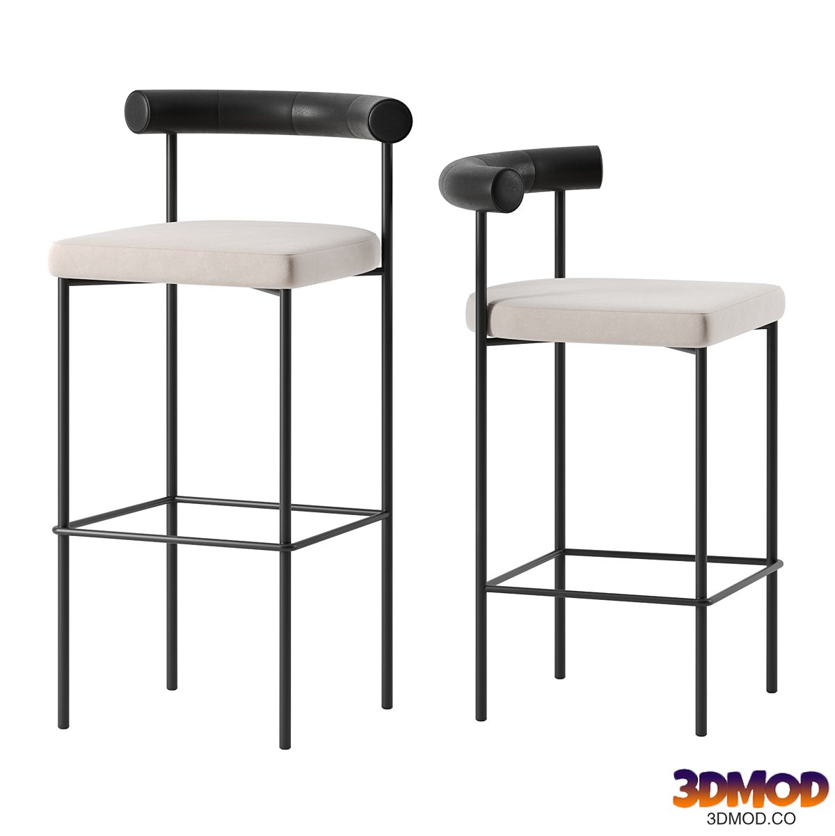 Kashmir bar Stools by Resident
