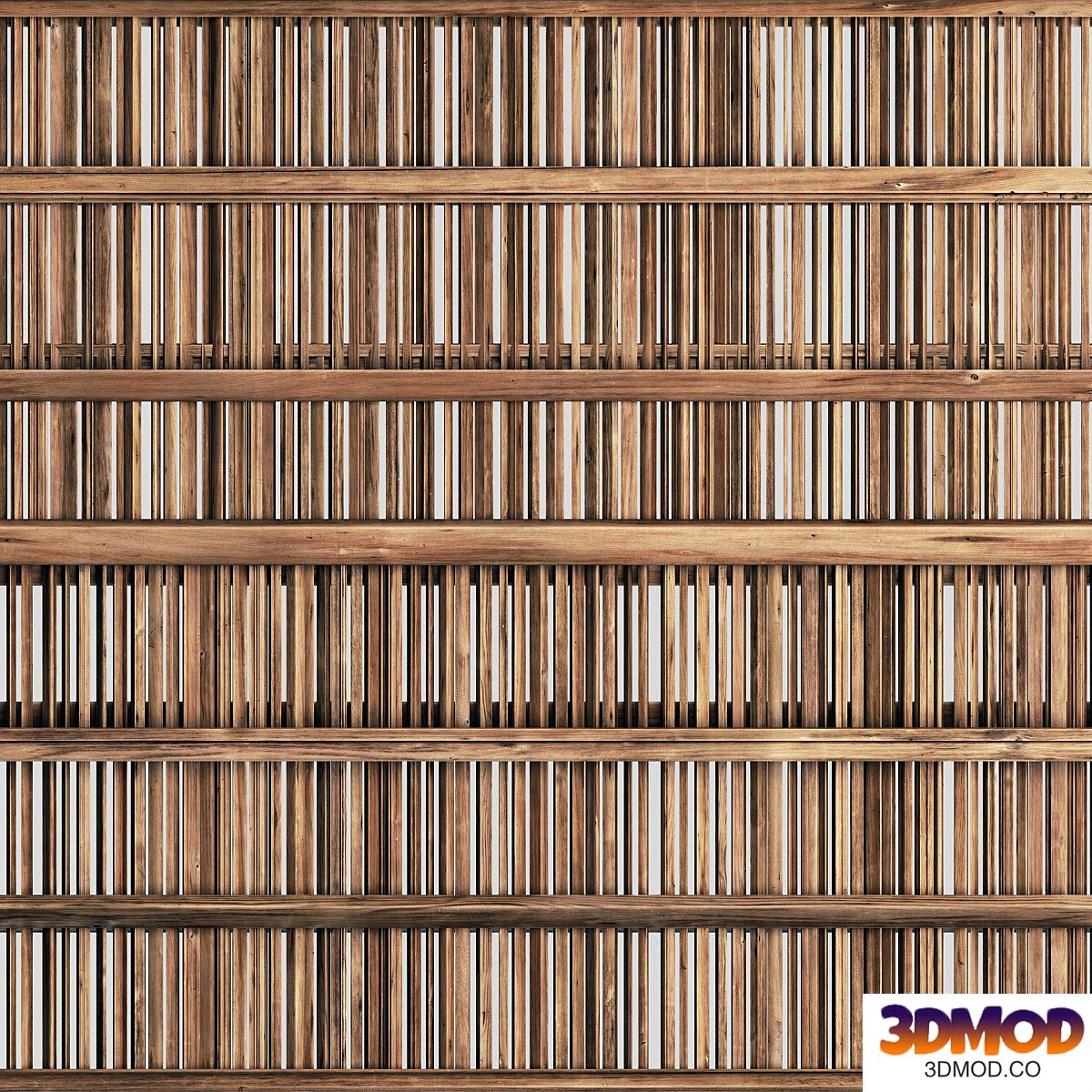 Rod screen construction n1
