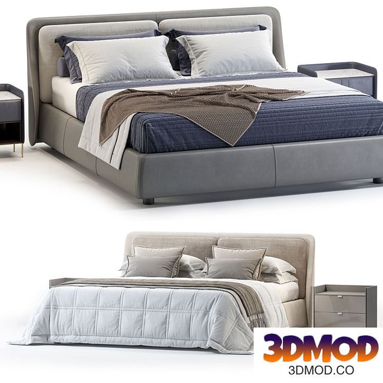 Ditreitalia Bend Bed