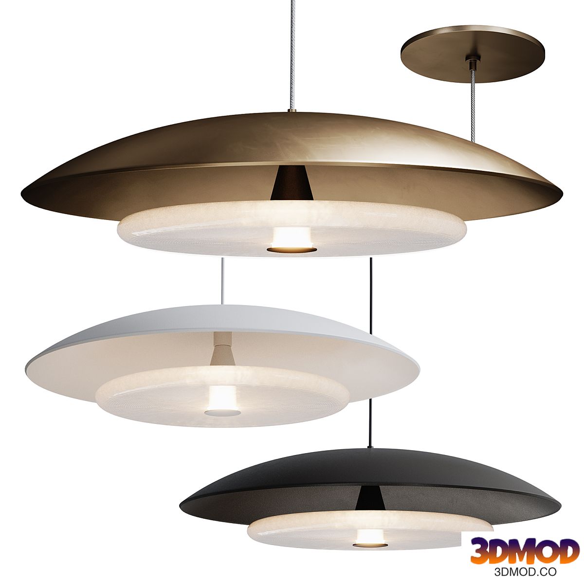 Pendant lamps Coral Dome from Soktas