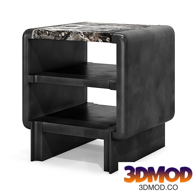 Bedside table / Thierry Lemaire - So Black