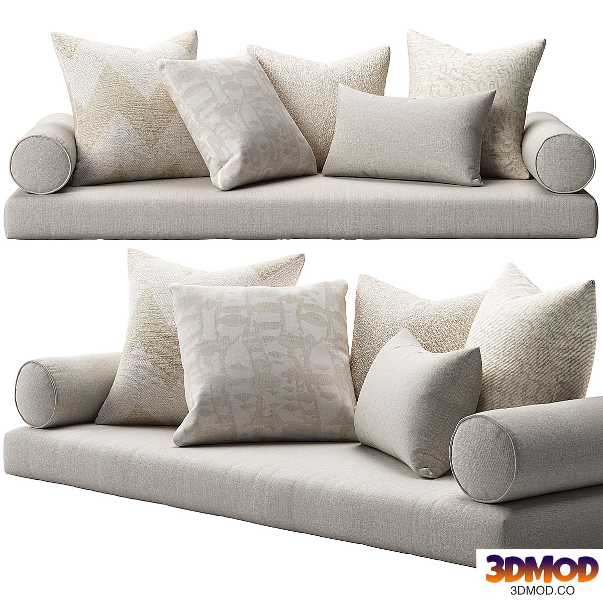 Window Seat Cushion Set