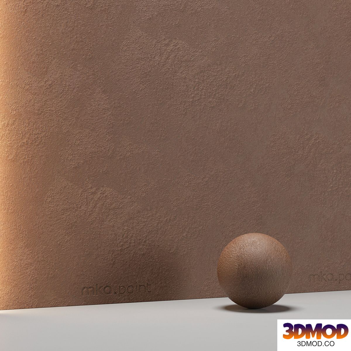 Multilayer decorative coating mka paint based on San Pierre