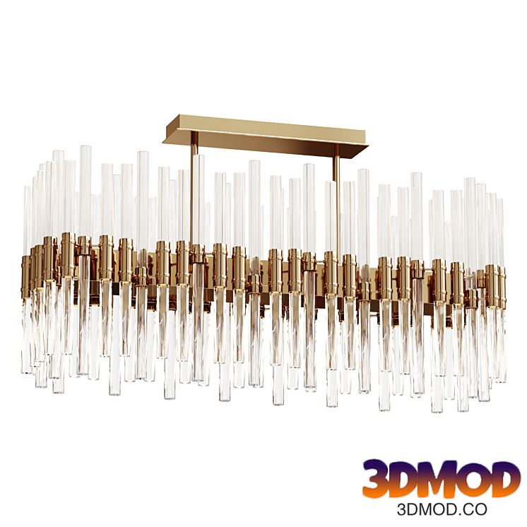 Chandelier VERGA RECTANGLE Lamp