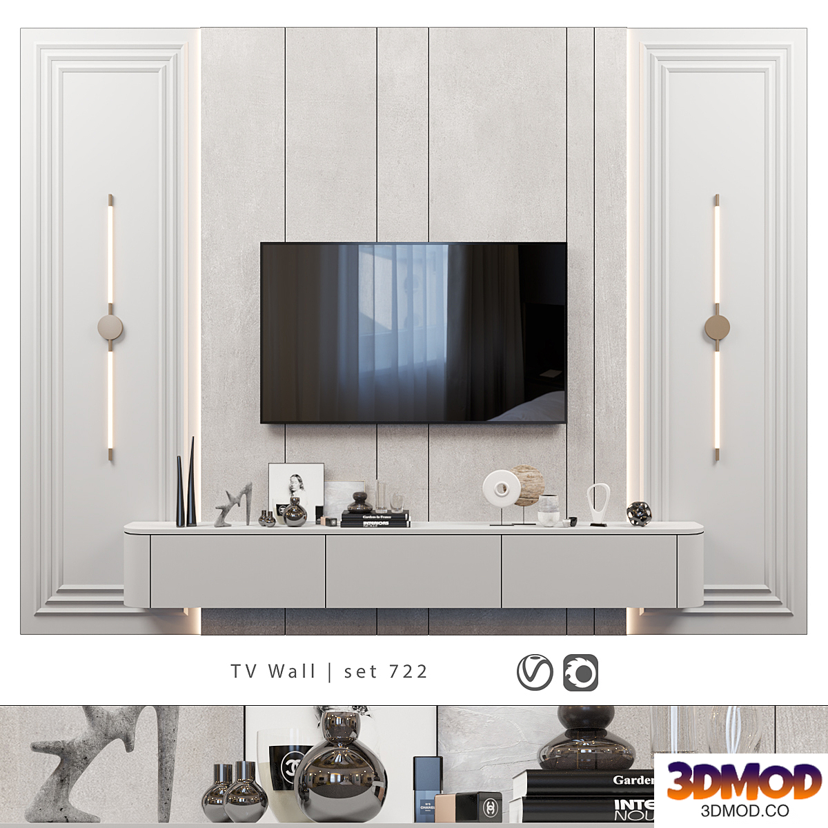 TV Wall | set 722