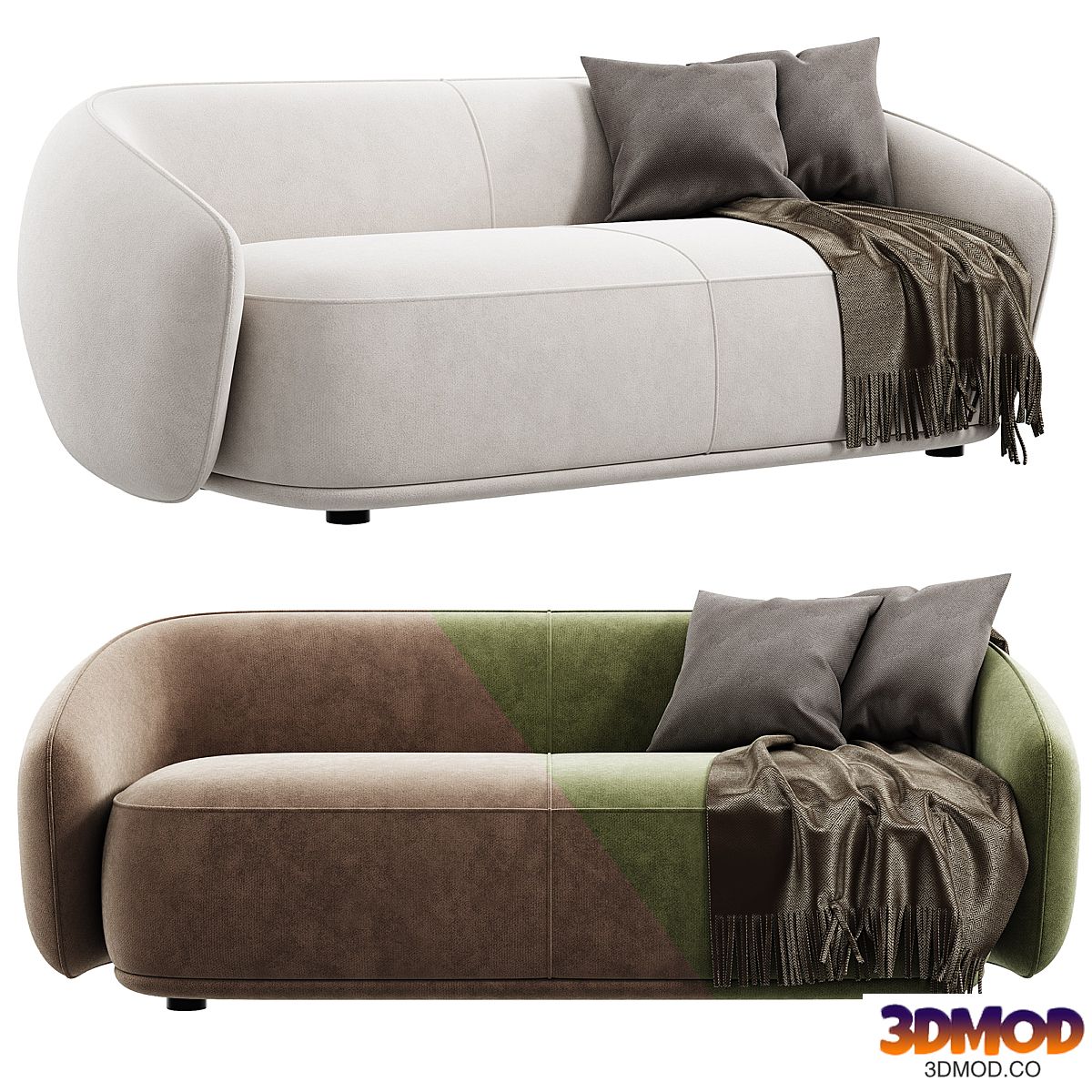 Rene Sofa by Meridiani