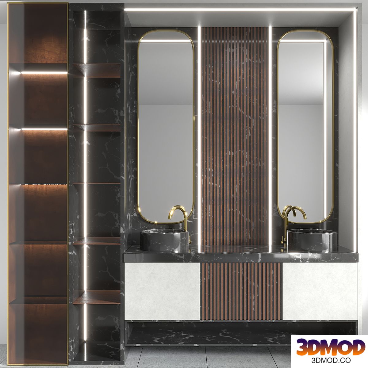 Bathroom Furniture - No 01