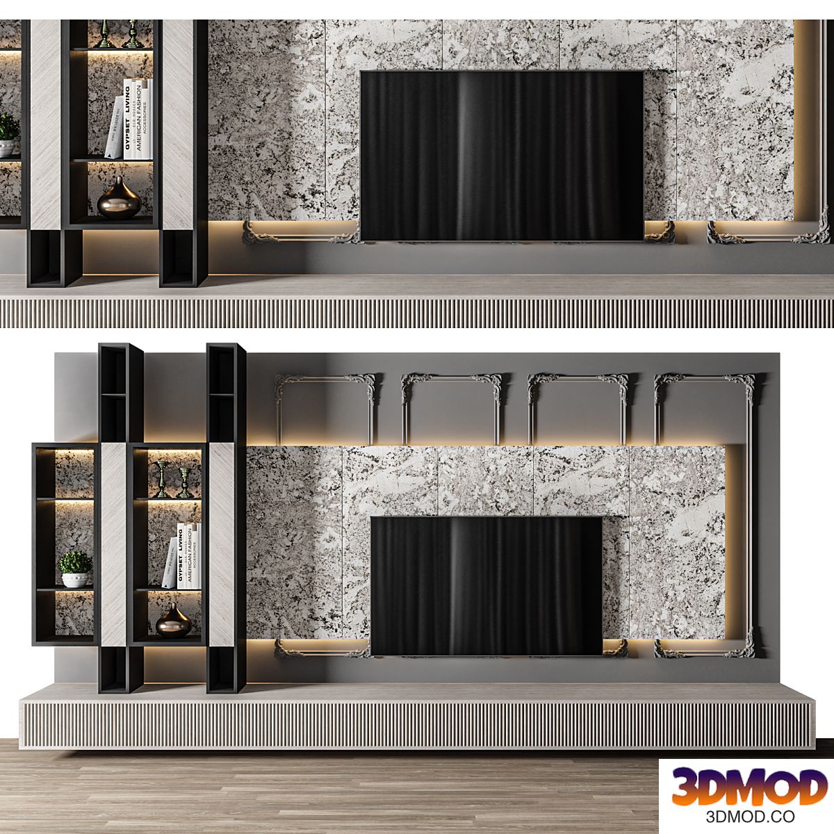 Modern TV Wall 24