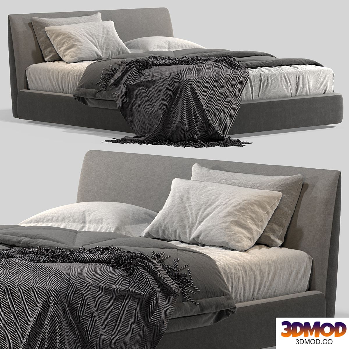 double bed Sangiacomo Atelier