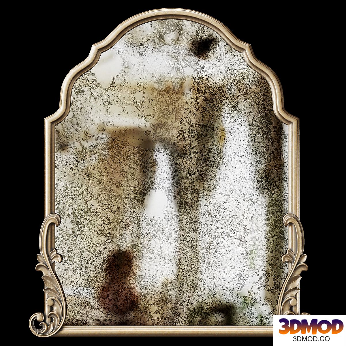 somuchbetterwithage french gold mirror