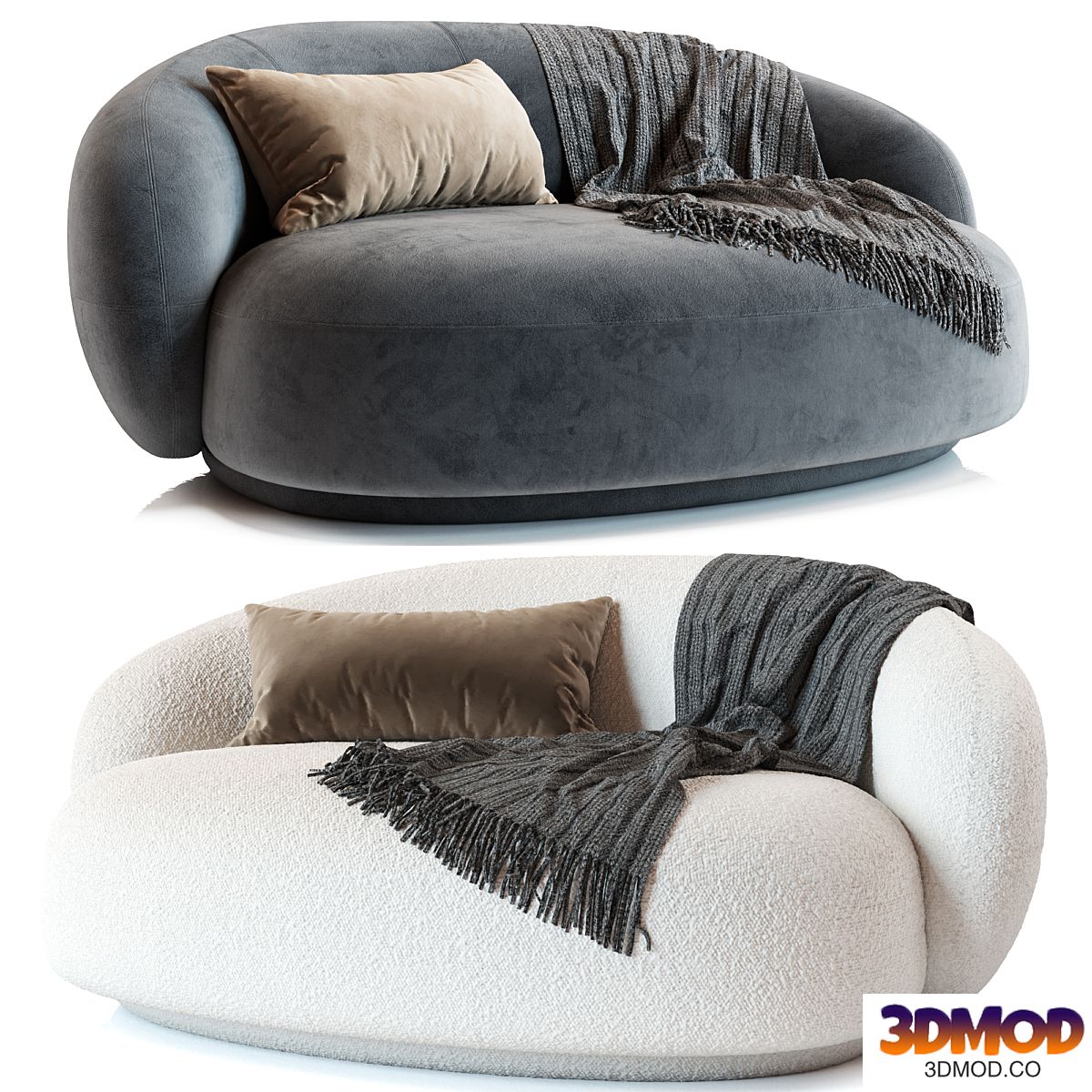 Julep Island Sofa by Tacchini