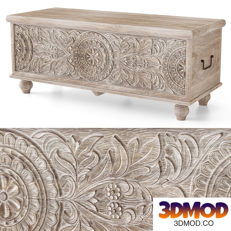 Fossil Ridge Storage Bench from Ashley Furniture