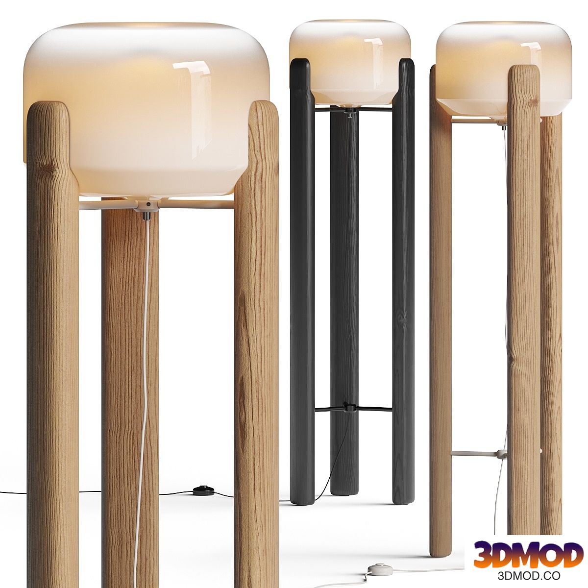 Vetreria Vistosi Sata PT Floor Lamps