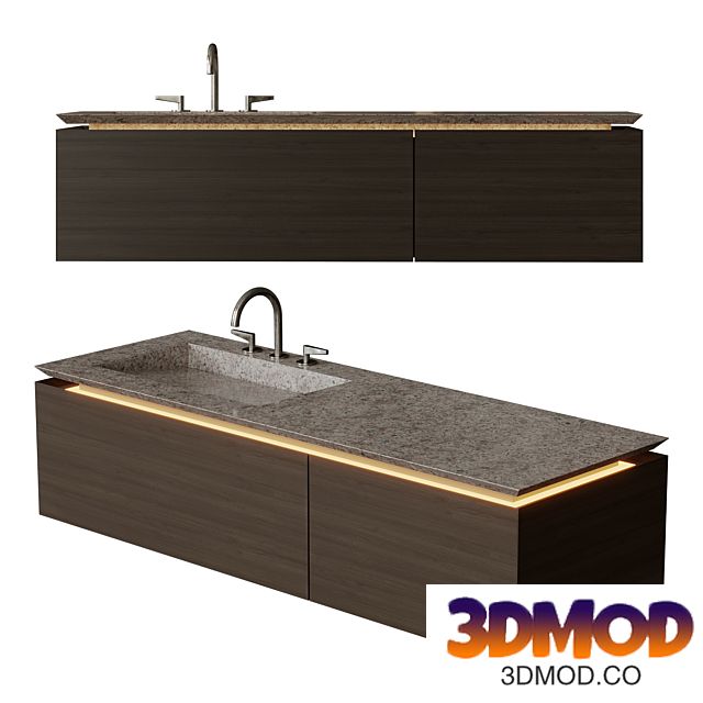 bathroom cabinet with sink Evoline Totem