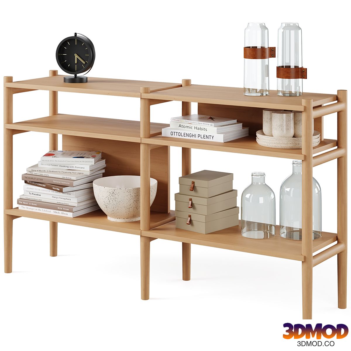 Bookcase HOLTON by Rowico Home