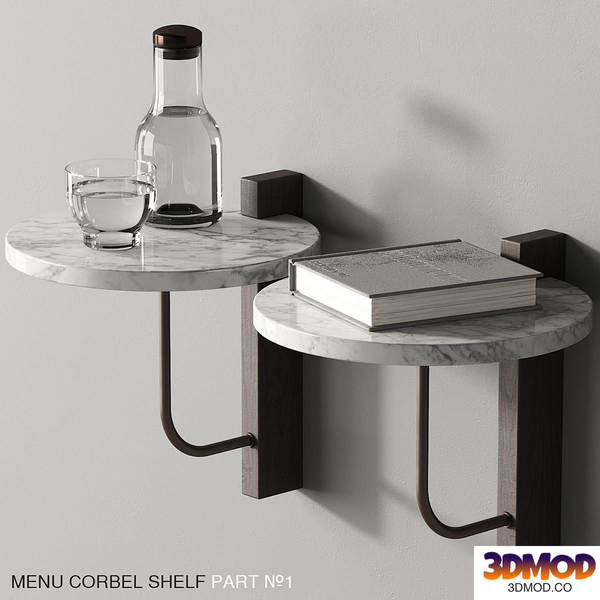139 Menu Corbel Shelf by Kroyer Saetter Lassen P01