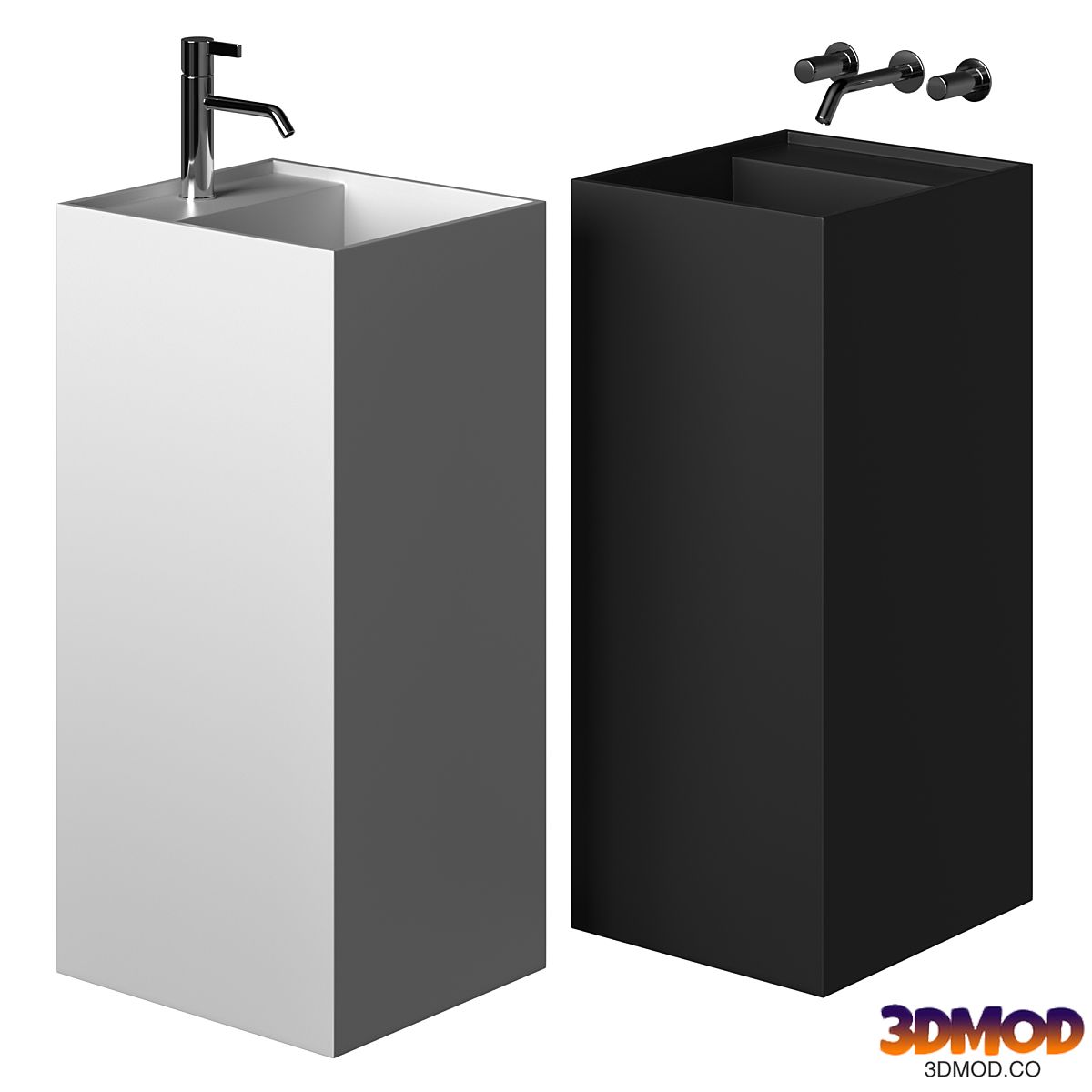 Freestanding washbasin Laufen KARTELL