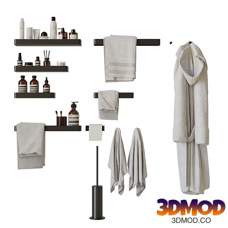 Decorative bathroom set 10