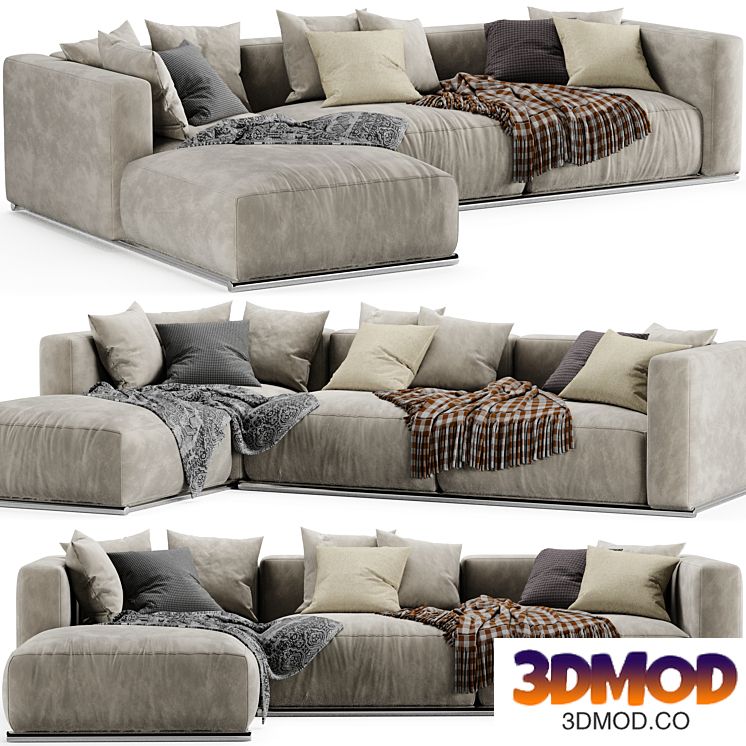 Poliform Shangai Chaise sofa