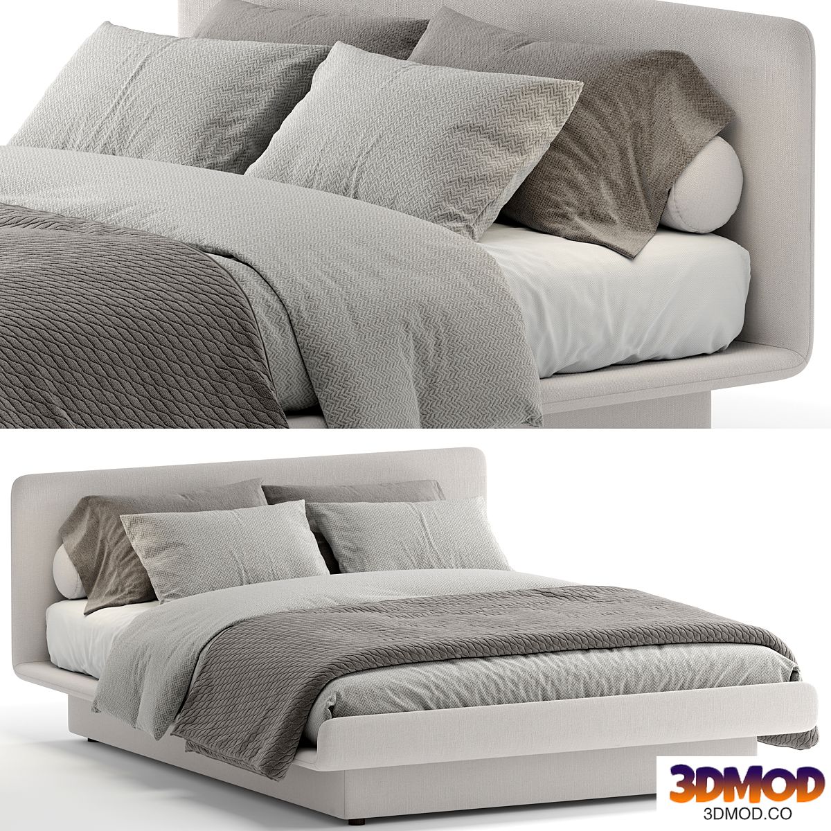 Gallotti&Radice LILAS double bed