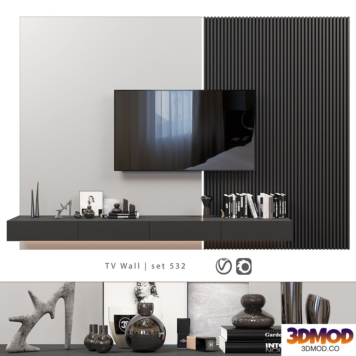 TV Wall | set 532