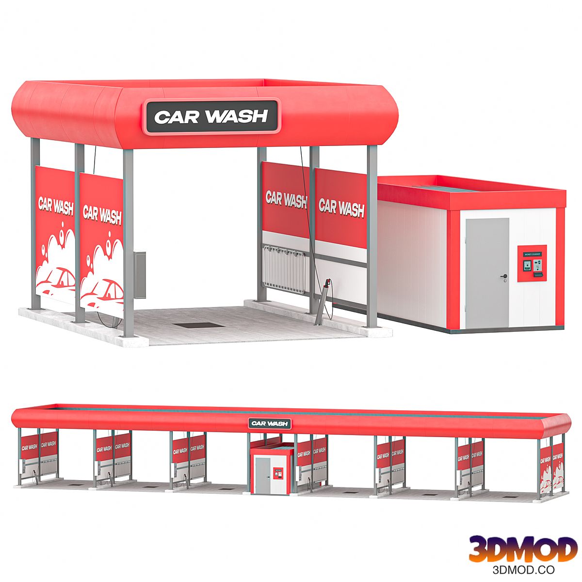 Self-service car wash