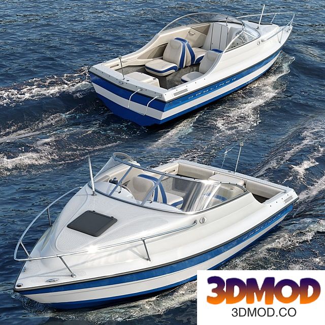 Yacht. Boat. bayliner