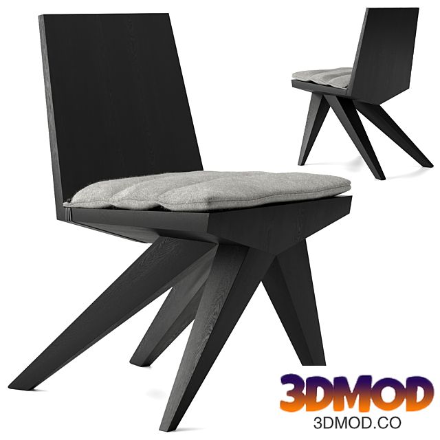 V-dining chair by Arno Declercq