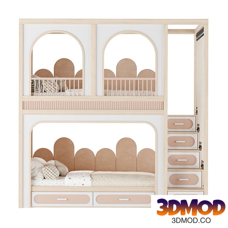 Kids Room Bed 04