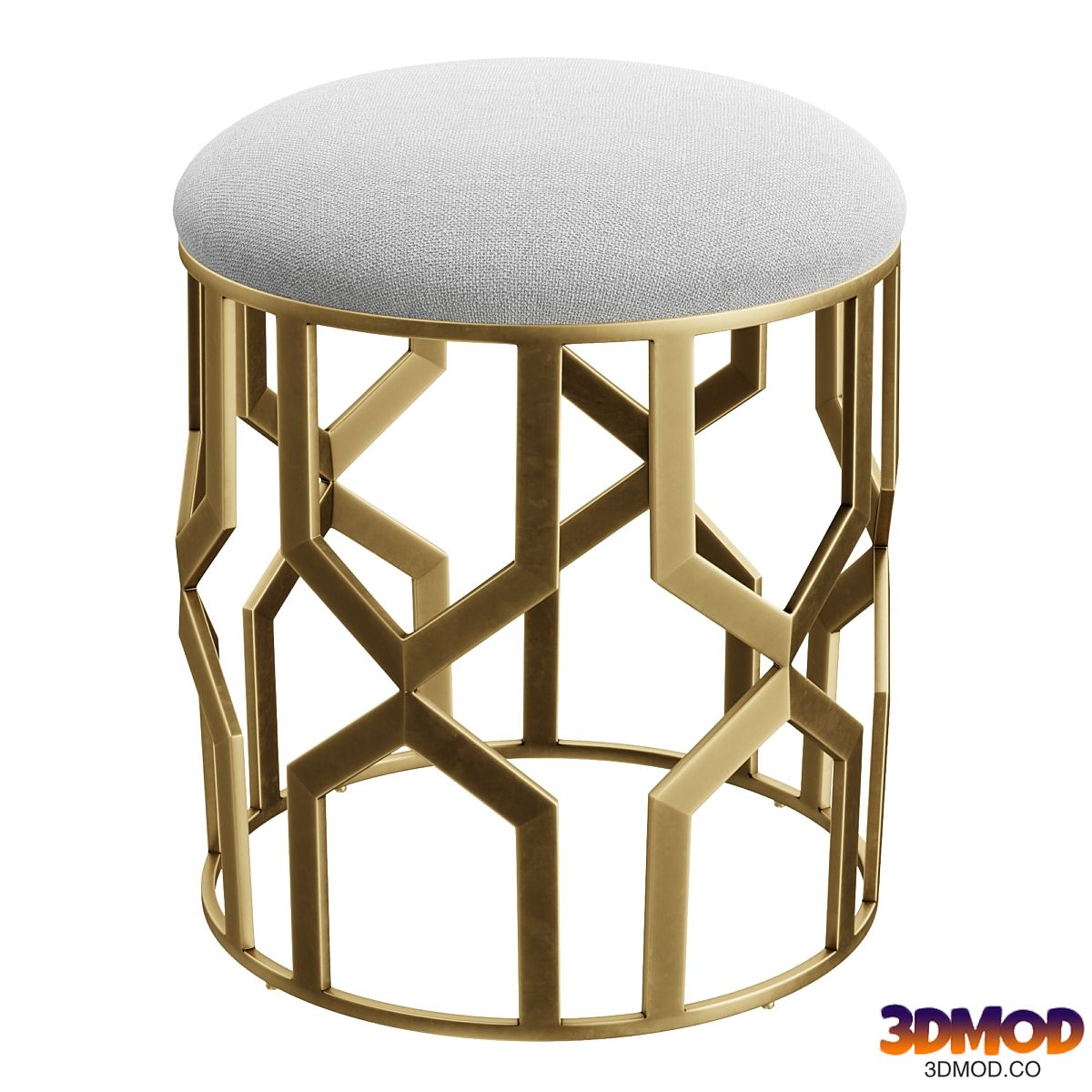 Trellis Accent Stool