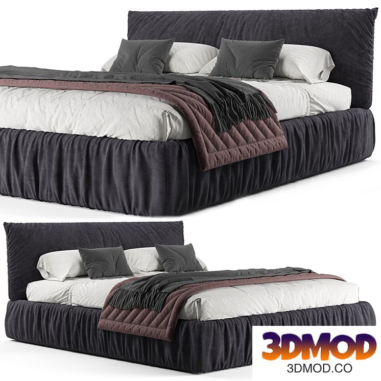 Kemi Bed  wood soft