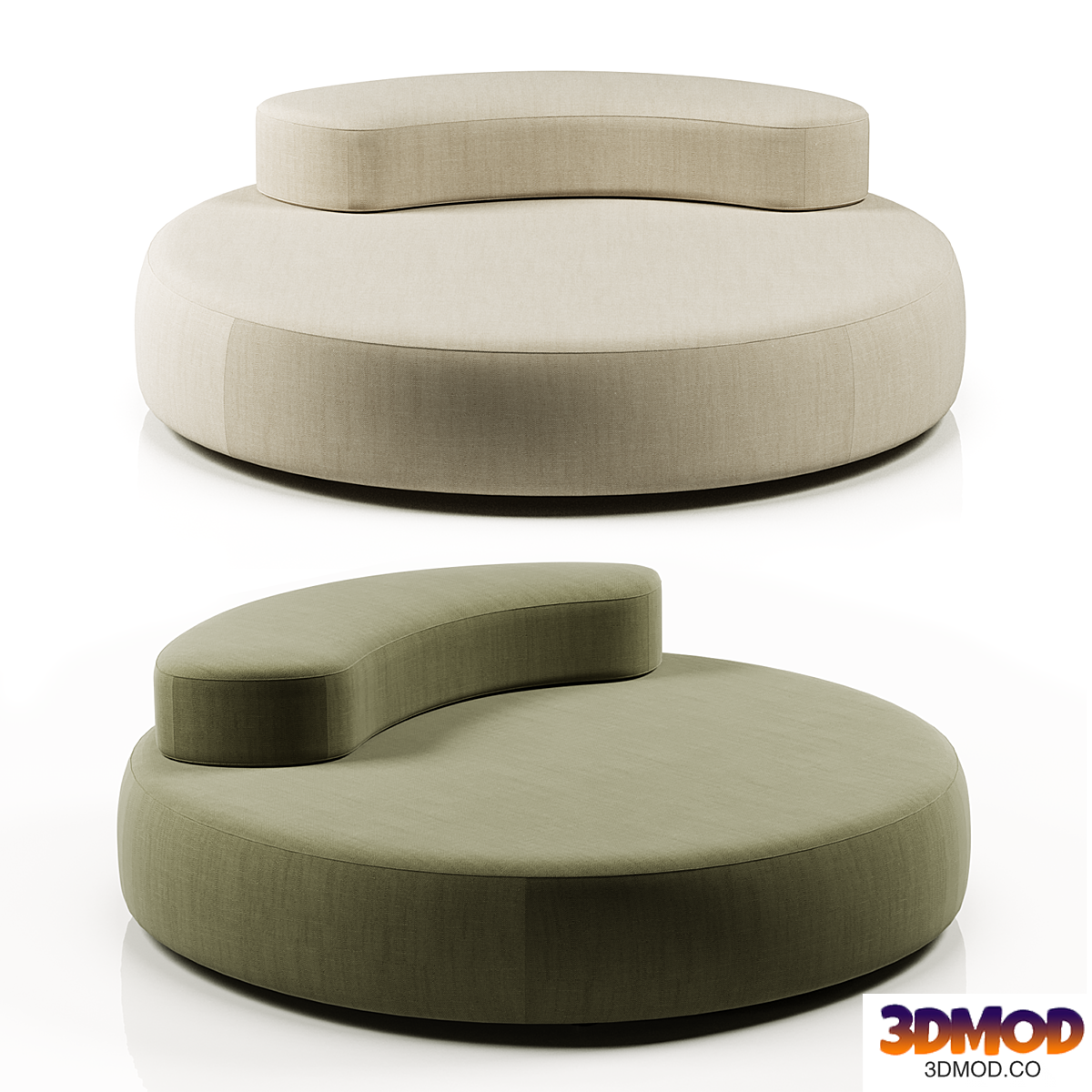 Bubble Rock sofa by Living Divani