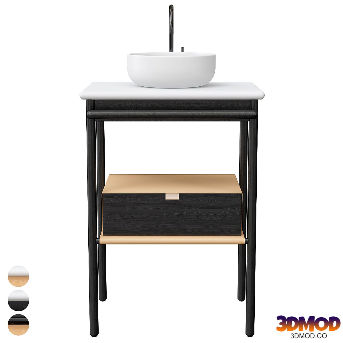 Ceramic Washbasin Vanity 1