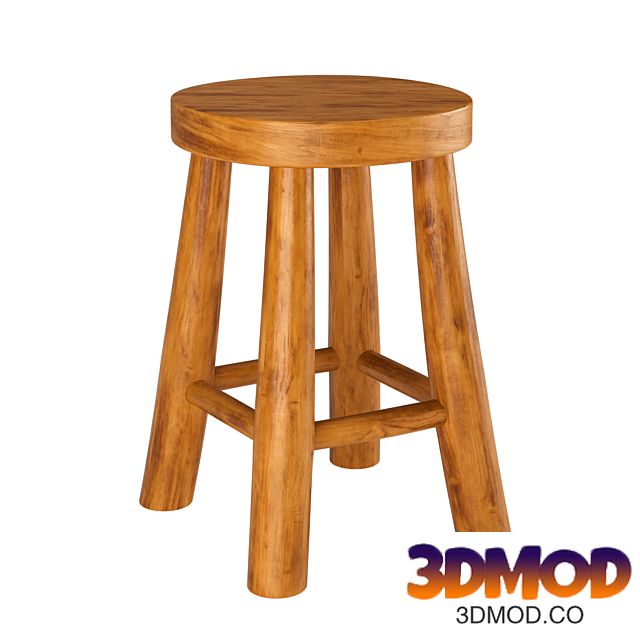 Zara Home Teak Stool