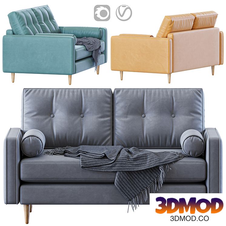 Stead 2 Seater Sofa
