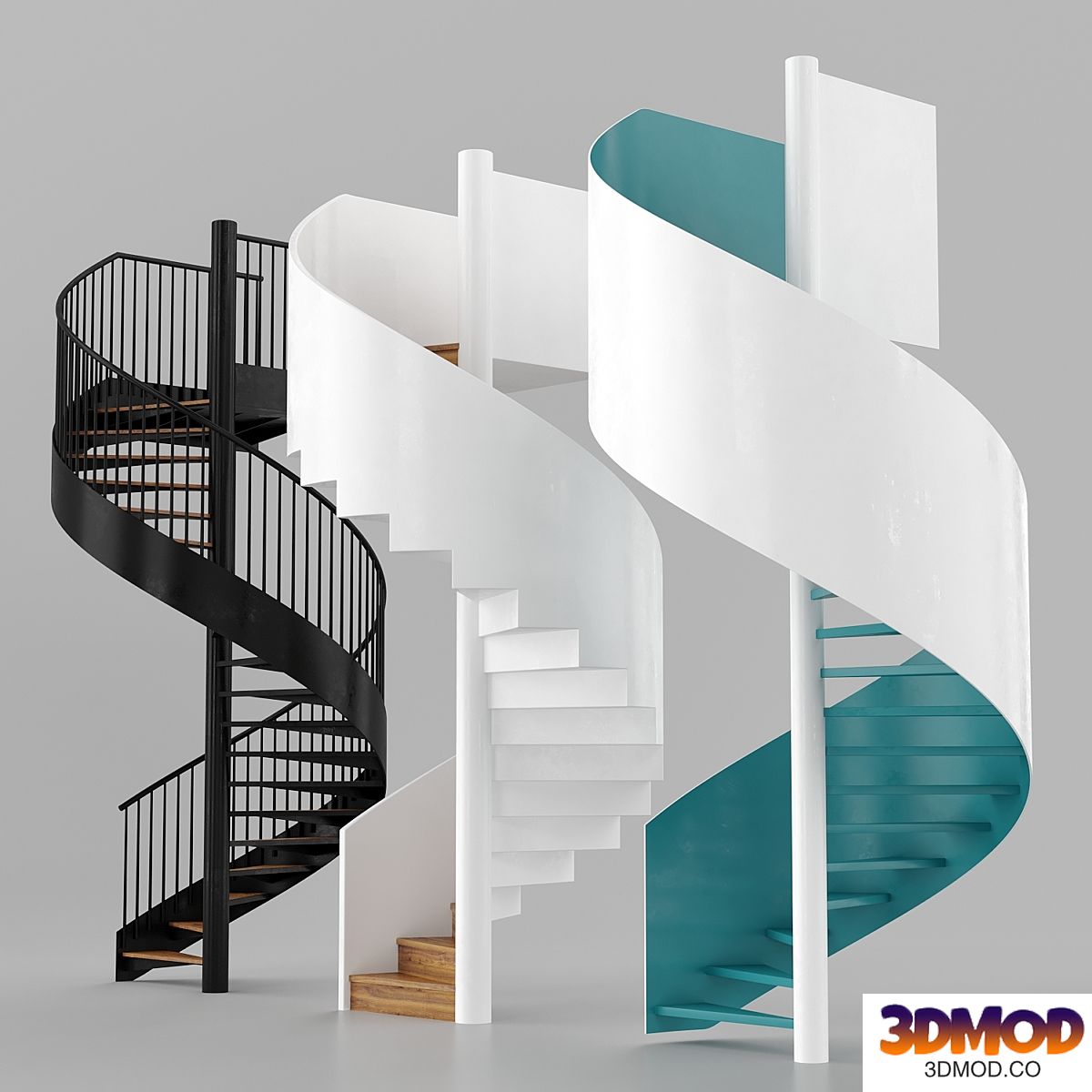 Spiral staircases