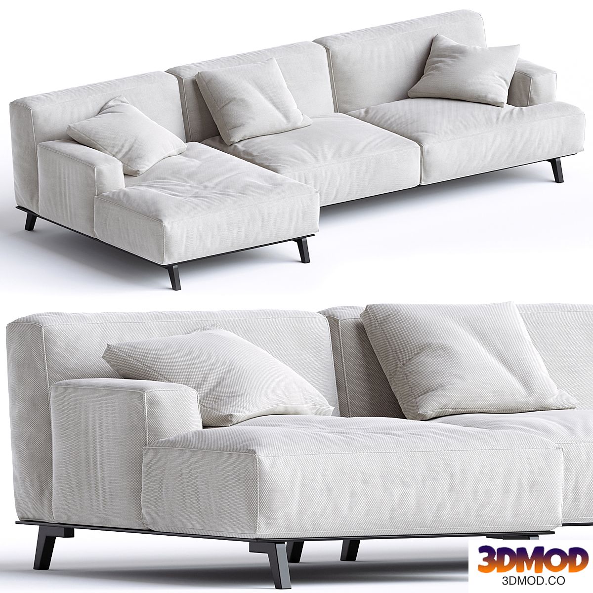 Poliform TRIBECA Sofa by Jean-Marie Massaud