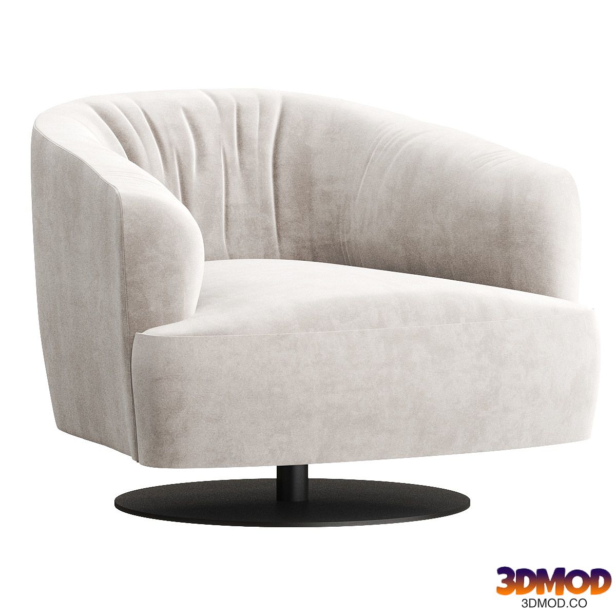 DIGA | Swivel armchair By NICOLINE