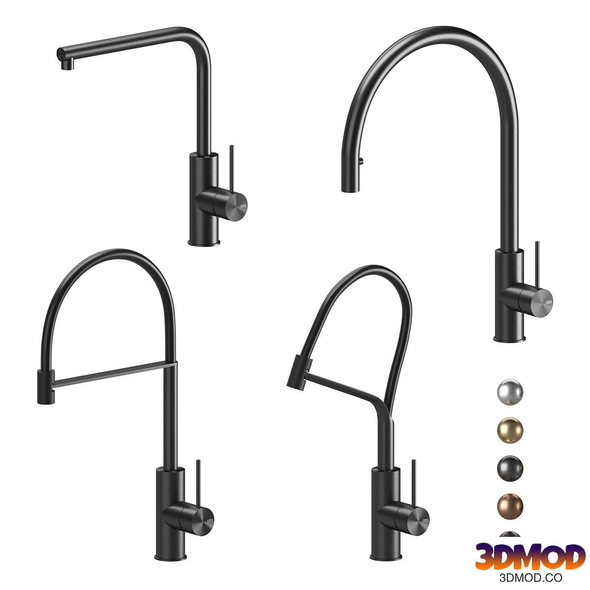 Kitchen faucets CEA set 01