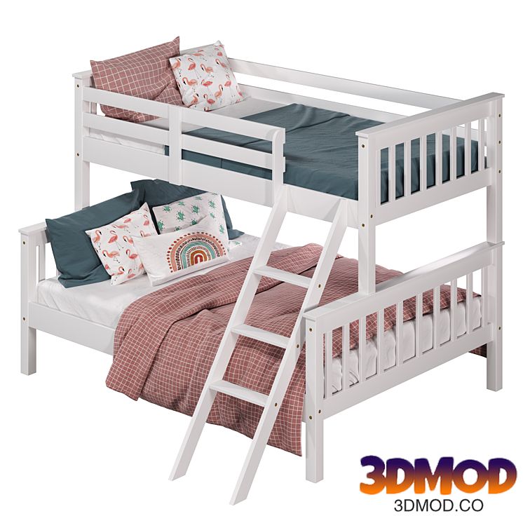 Hansel Triple Sleeper Bunk Bed
